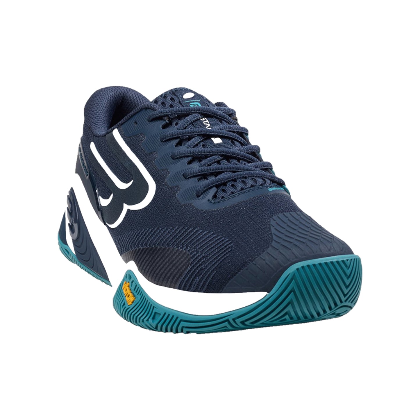 Bullpadel Hack Vibram 26V Padel Shoes - Navy Blue - Front angle