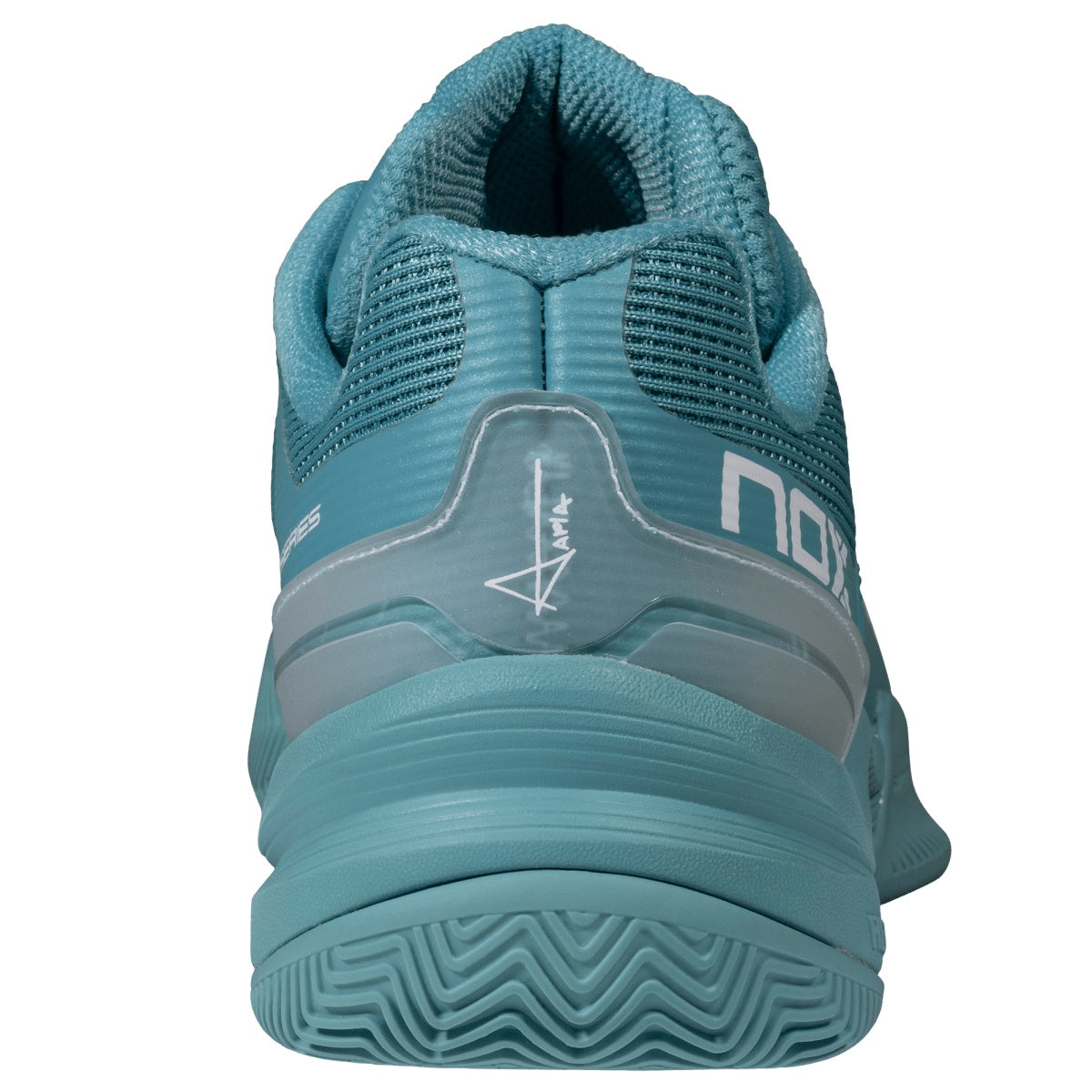 NOX AT10 Pro Turquoise/White Padel Shoes - Profile