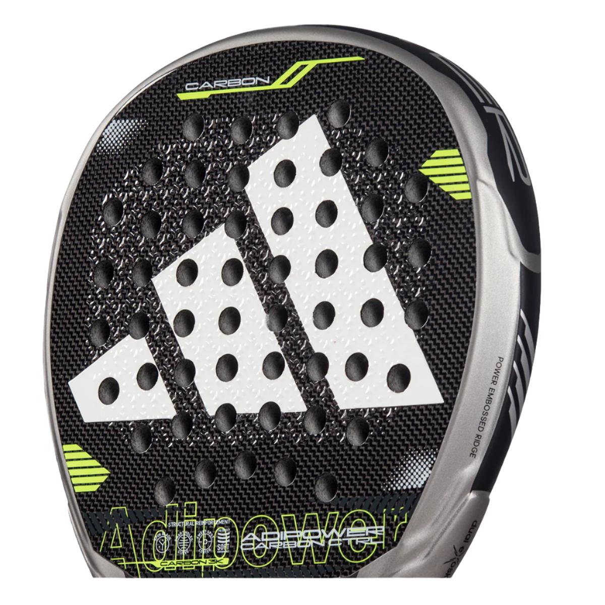 Adidas Adipower Carbon Control 3.4 Padel Racket - Face