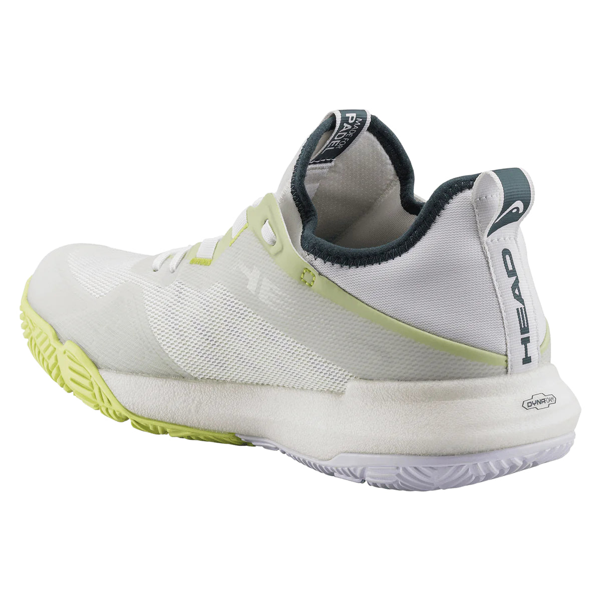 Head Motion Pro White_Light Green - Back