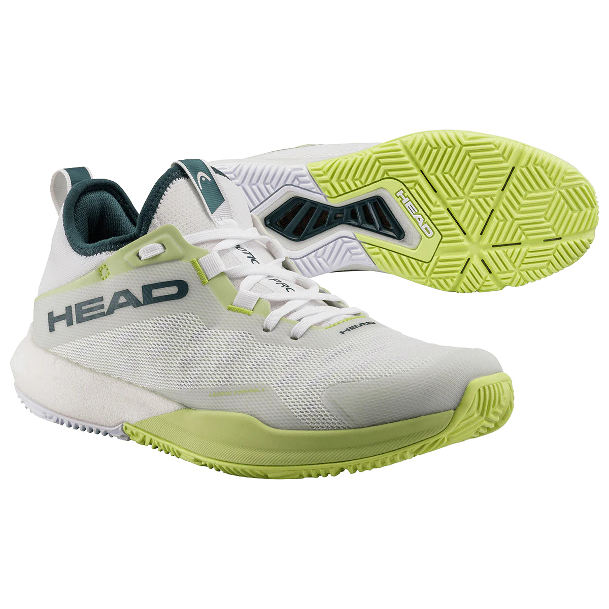 Head Motion Pro White_Light Green - Pair