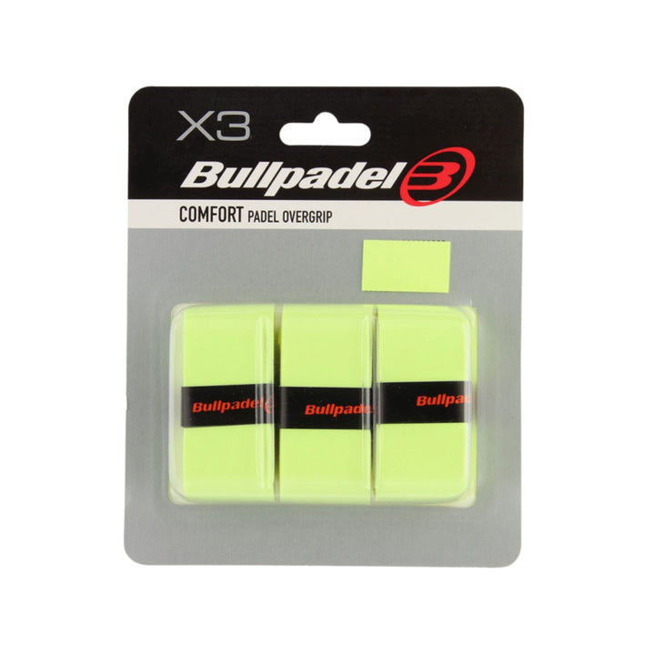 Bullpadel Overgrips - 3 Pack — Yellow