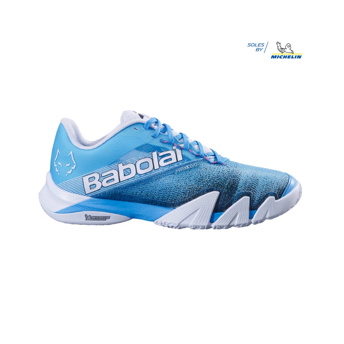 Babolat Jet Premura 2 Lebron Padel Shoes - Blue/White - Cover