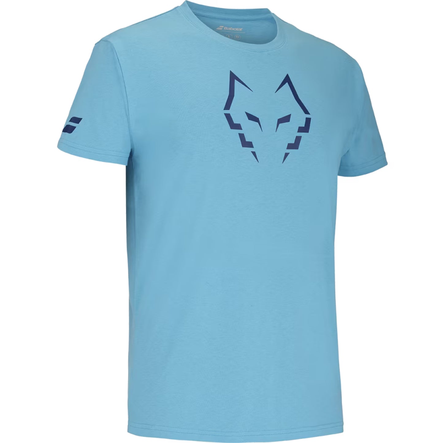 Babolat Lebron Cotton T-Shirt - Blue - Right