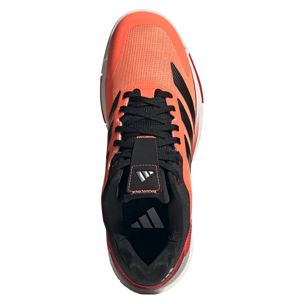 Adidas Crazyquick Boost Padel Shoes - Orange/Black - top