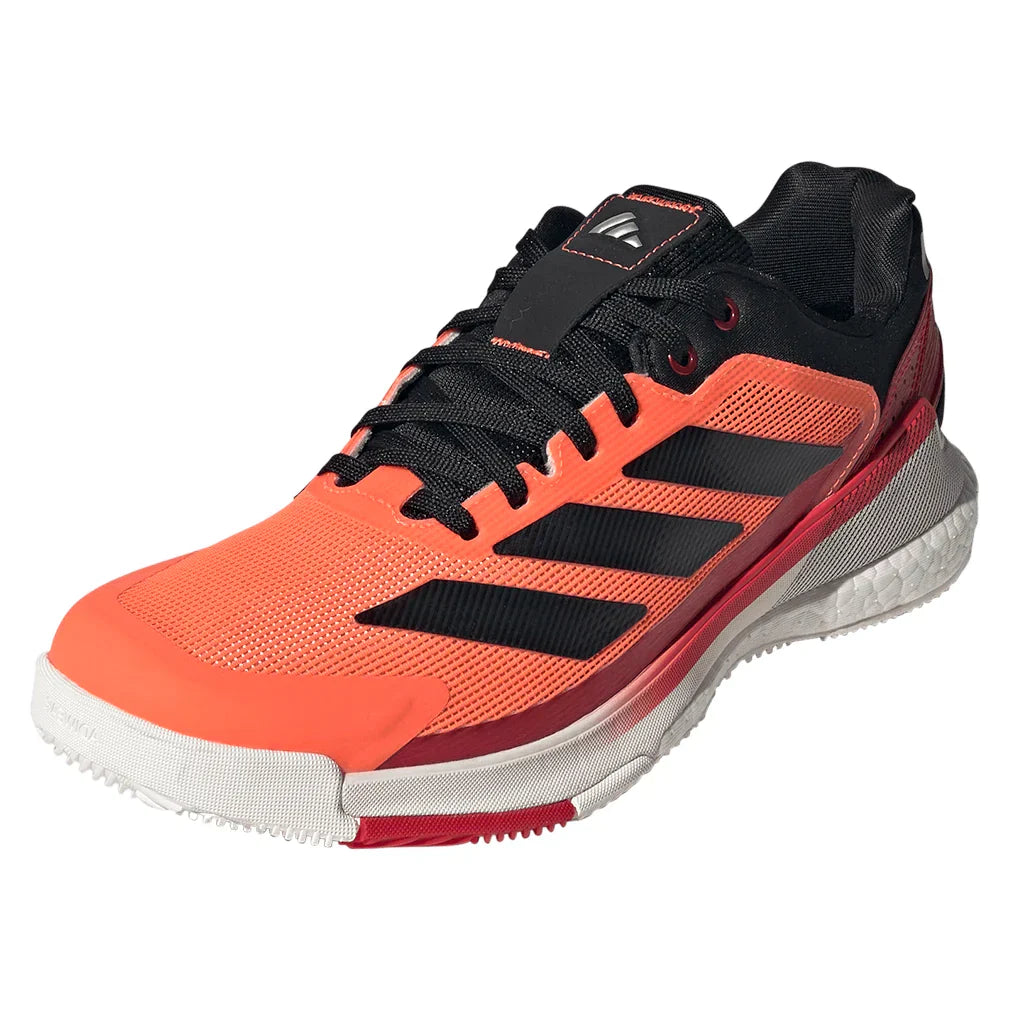 Adidas Crazyquick Boost Padel Shoes - Orange/Black -front/side
