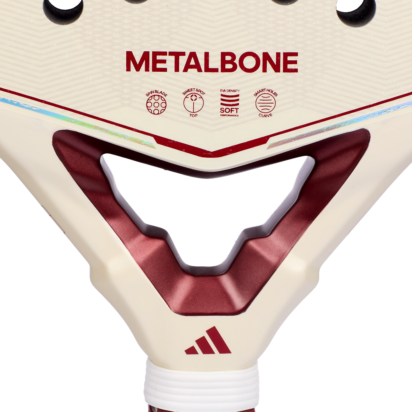 Adidas Metalbone Reserve 2026 Padel Racket - Throat Detail