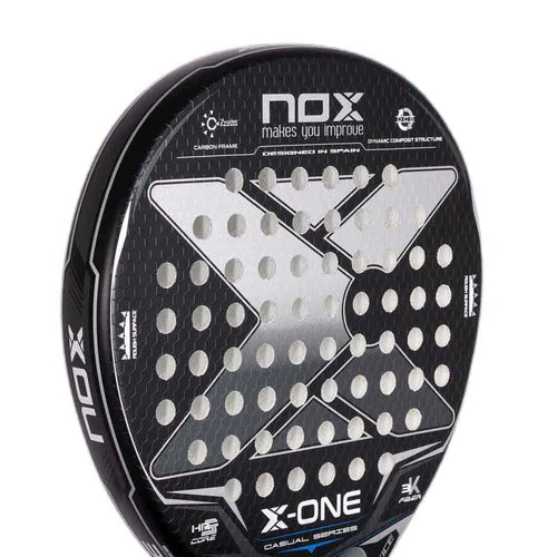 Nox X-One Evo Black Padel Racket-Face