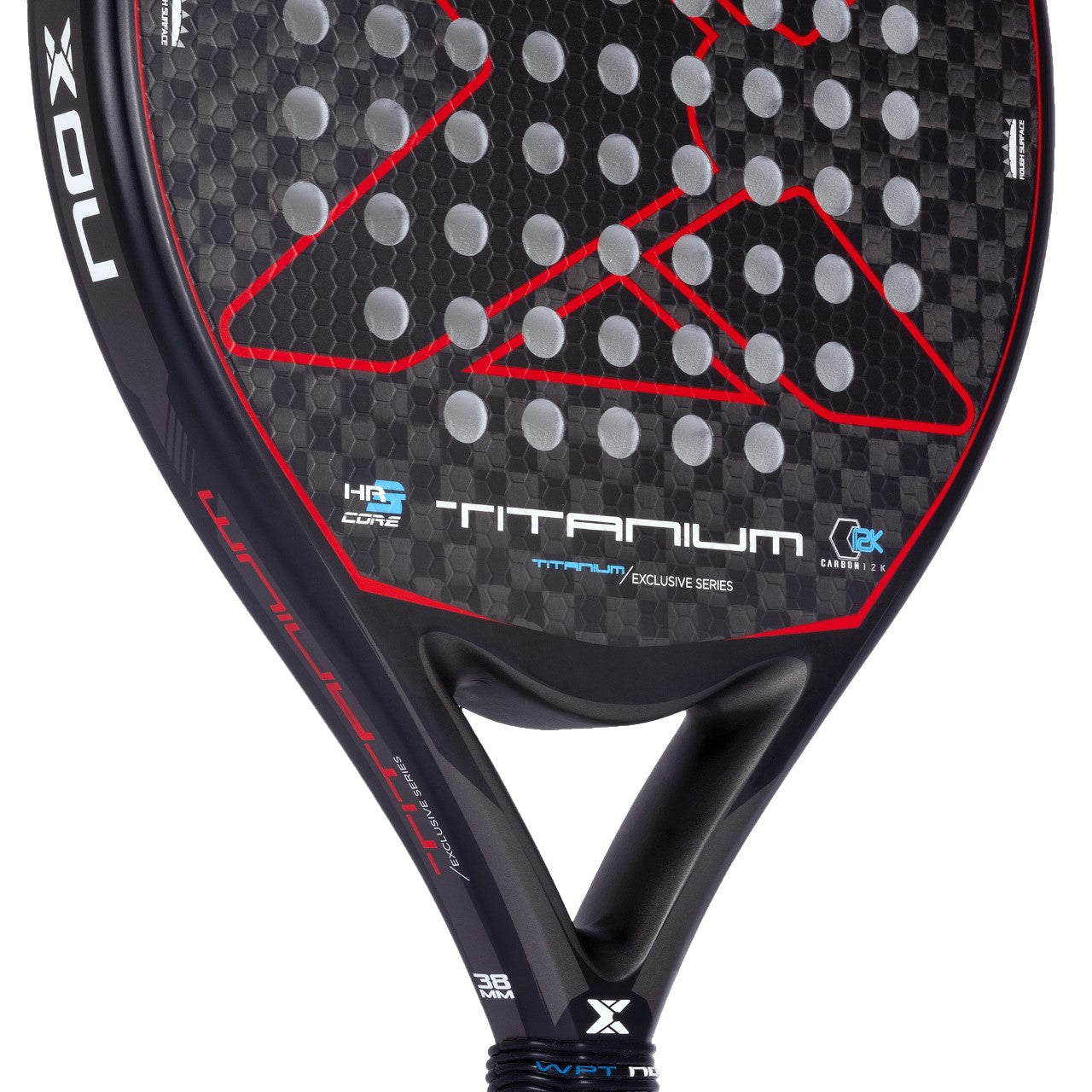 NOX Luxury Titanium Exclusive Padel RacketHeart