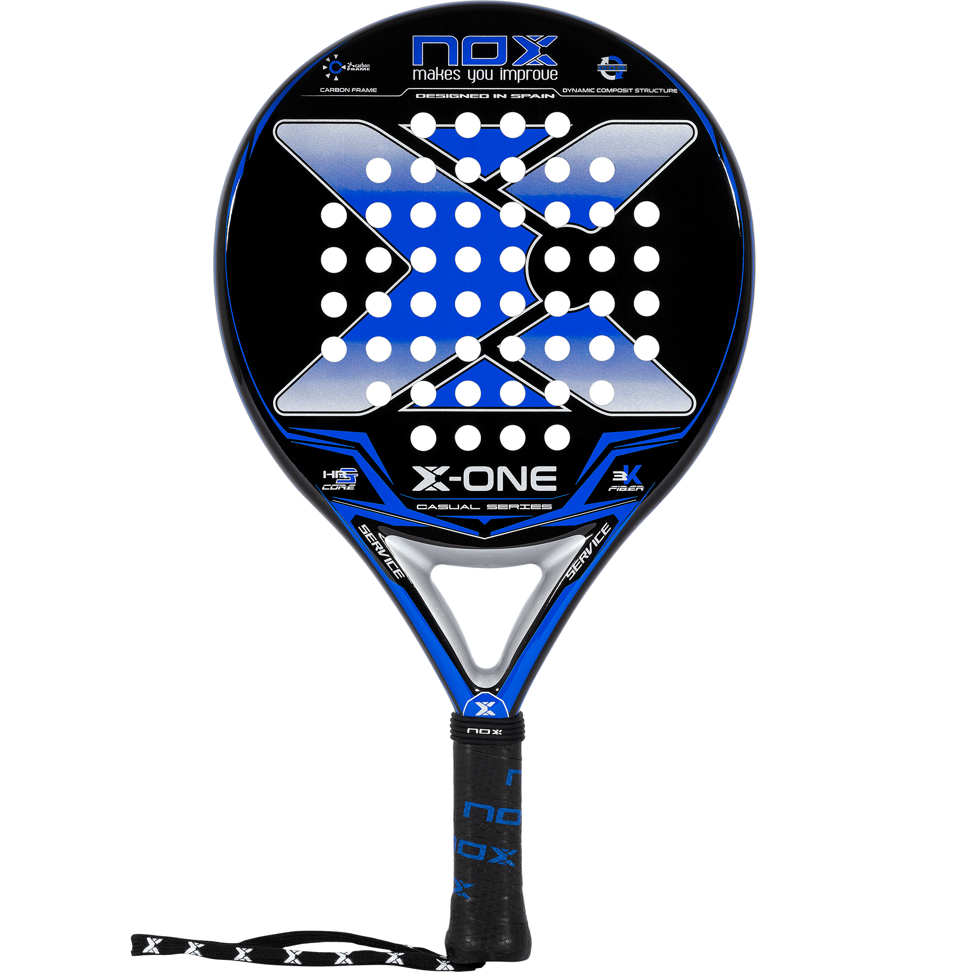 Nox X-One Blue Padel Racket | PadelZone