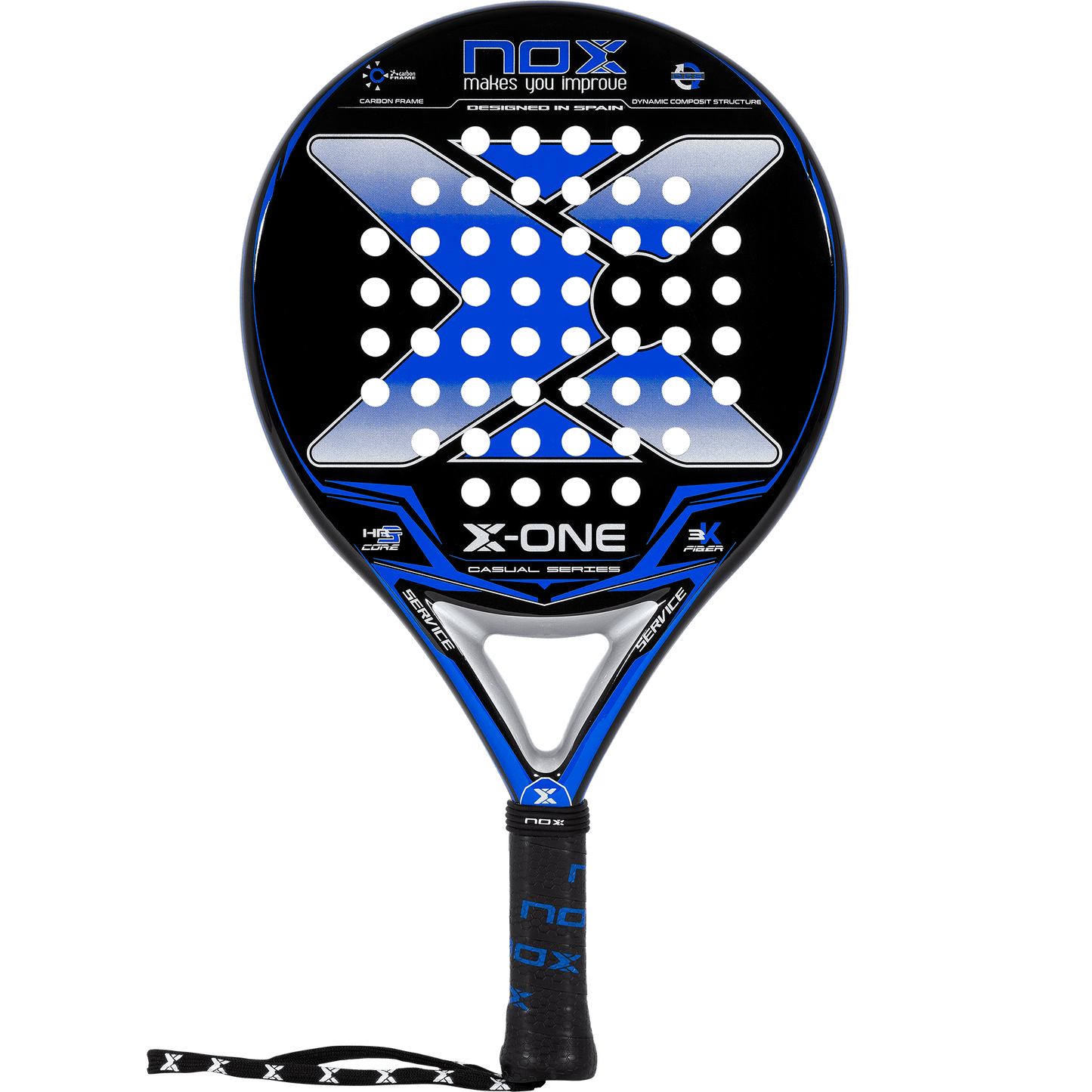 Nox X-One Blue Padel Racket-Cover