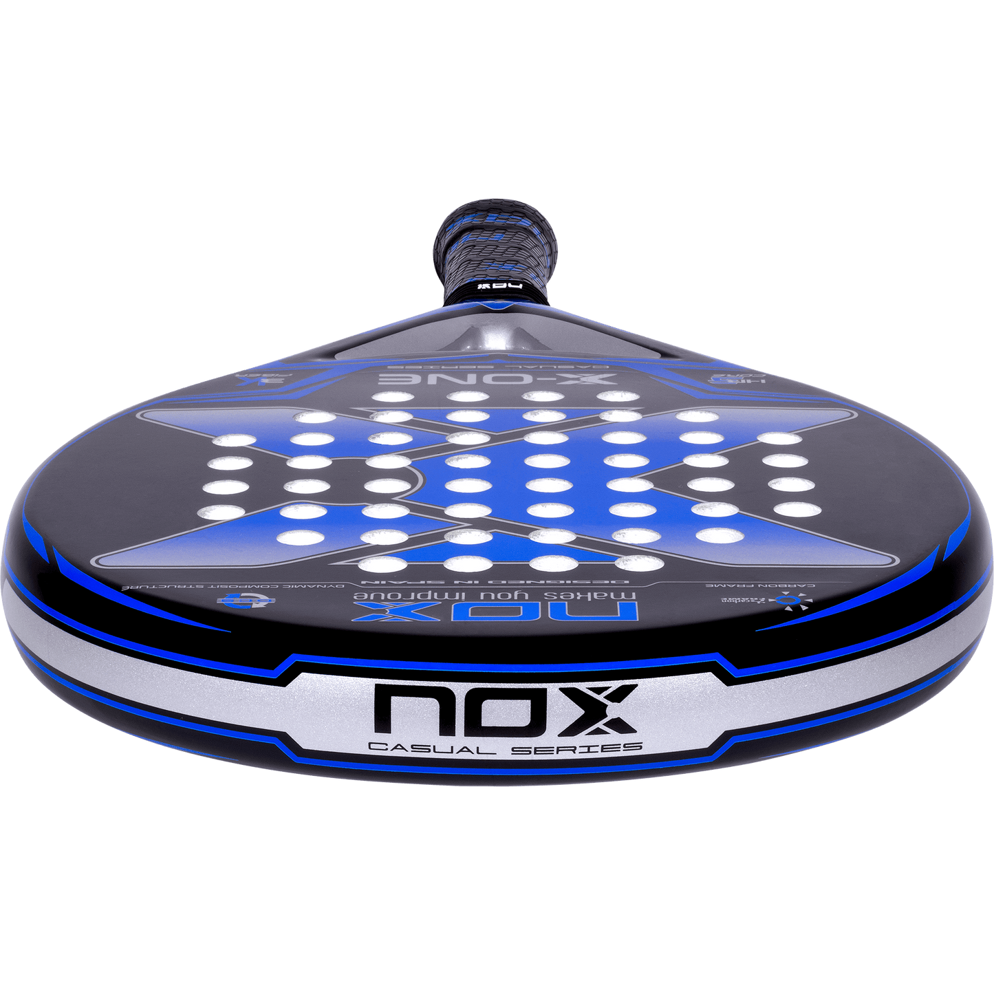 Nox X-One Blue Padel Racket-Top