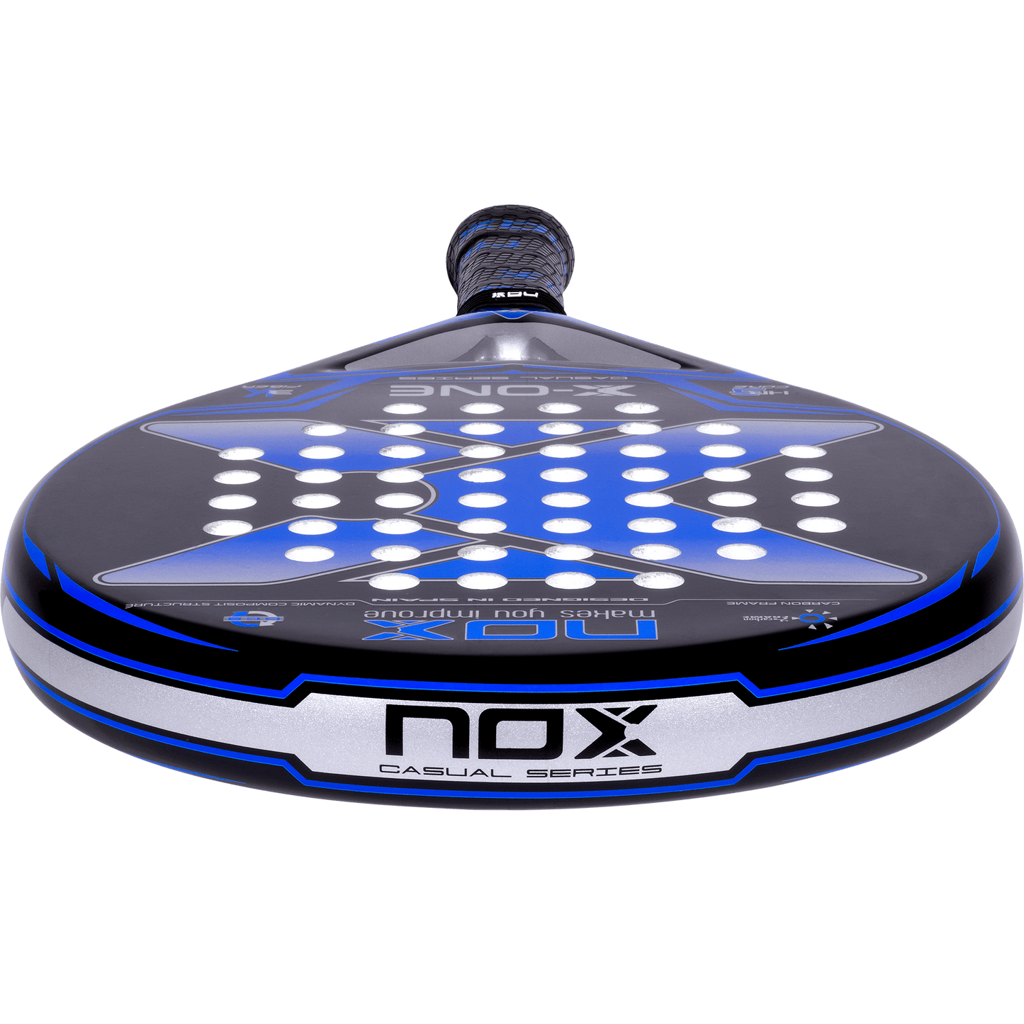 Nox X-One Blue Padel Racket | PadelZone
