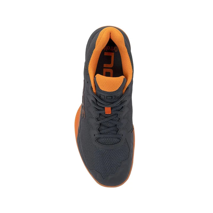 Nox ML10 Hexa Padel Shoes - Grey/Orange - Top