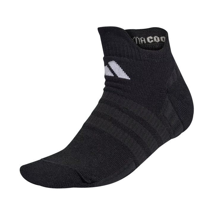 Adidas Low-Cut Cushioned Court Socks — Black
