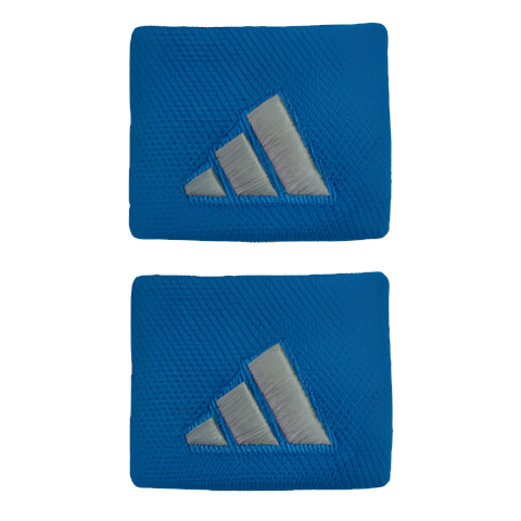 Adidas Padel Wristband - 2 Pack — Blue/Silver