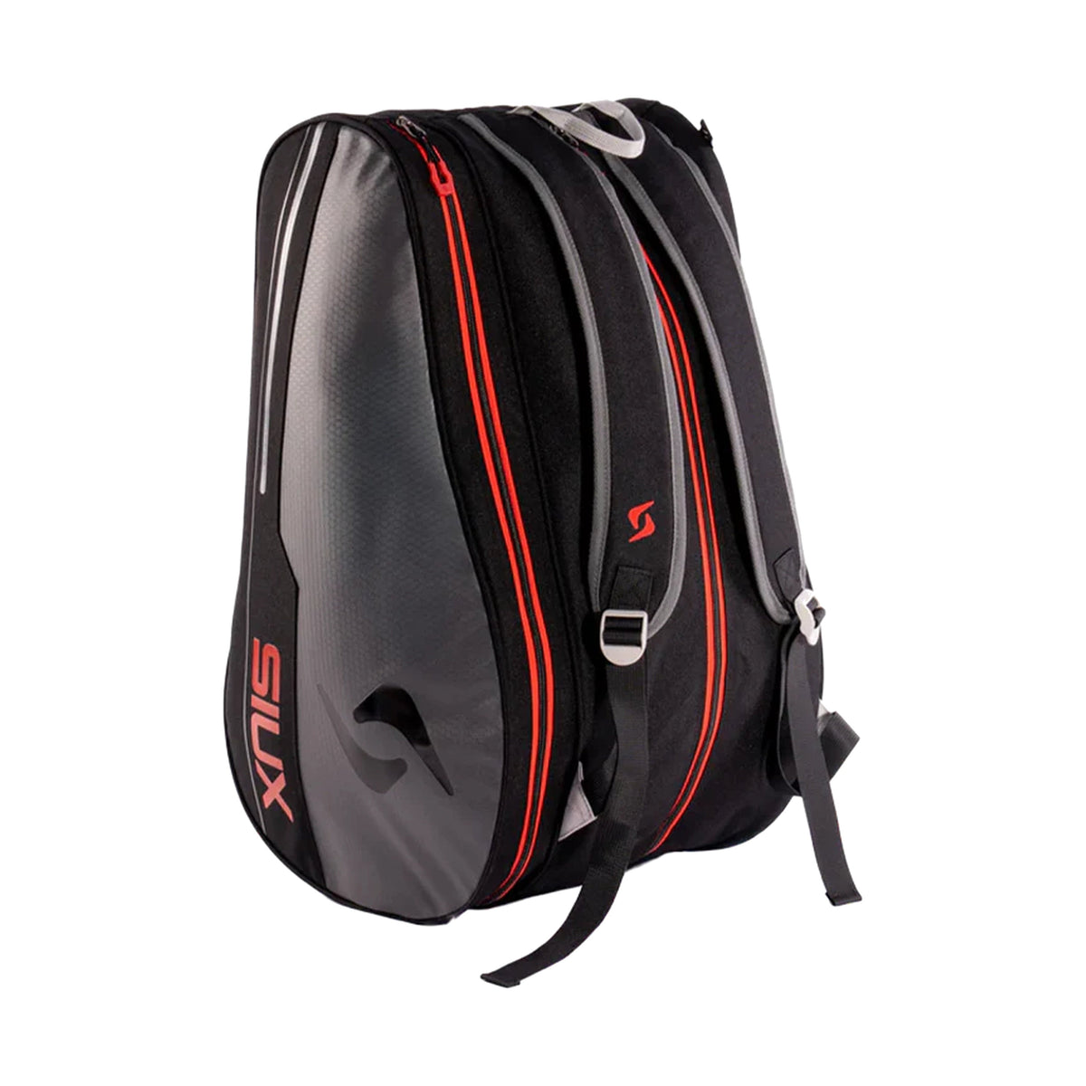 Siux Racket Bag Pulse - Black 2026 - Side profile view