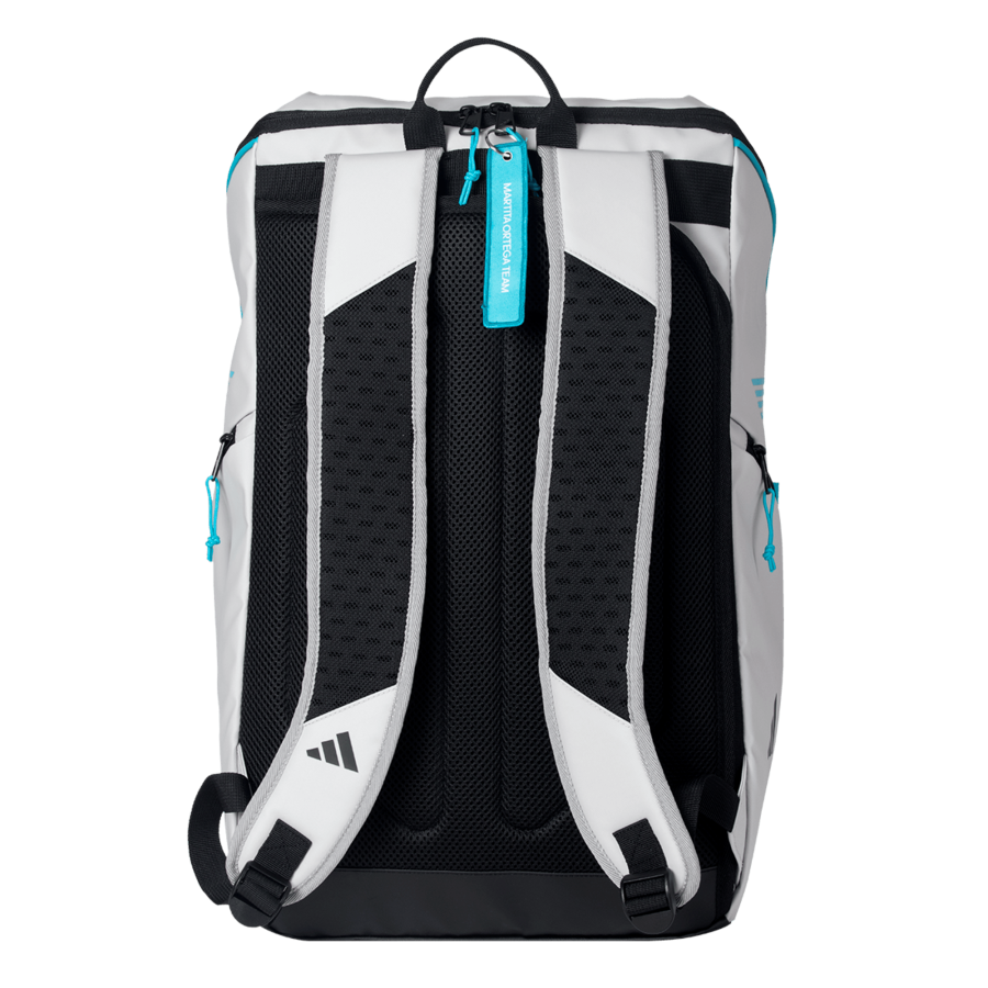 Adidas Pro Tour 3.4 Backpack - Marta Ortega White - Straps