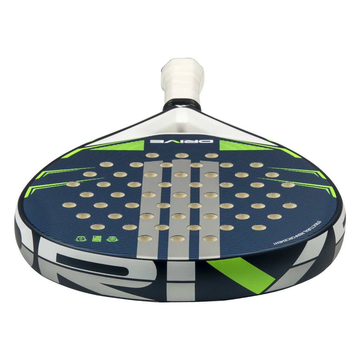Adidas Drive Blue 2026 Padel Racket - Top View