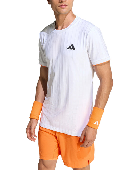 Adidas Freelift Tee Pro Men White front model view