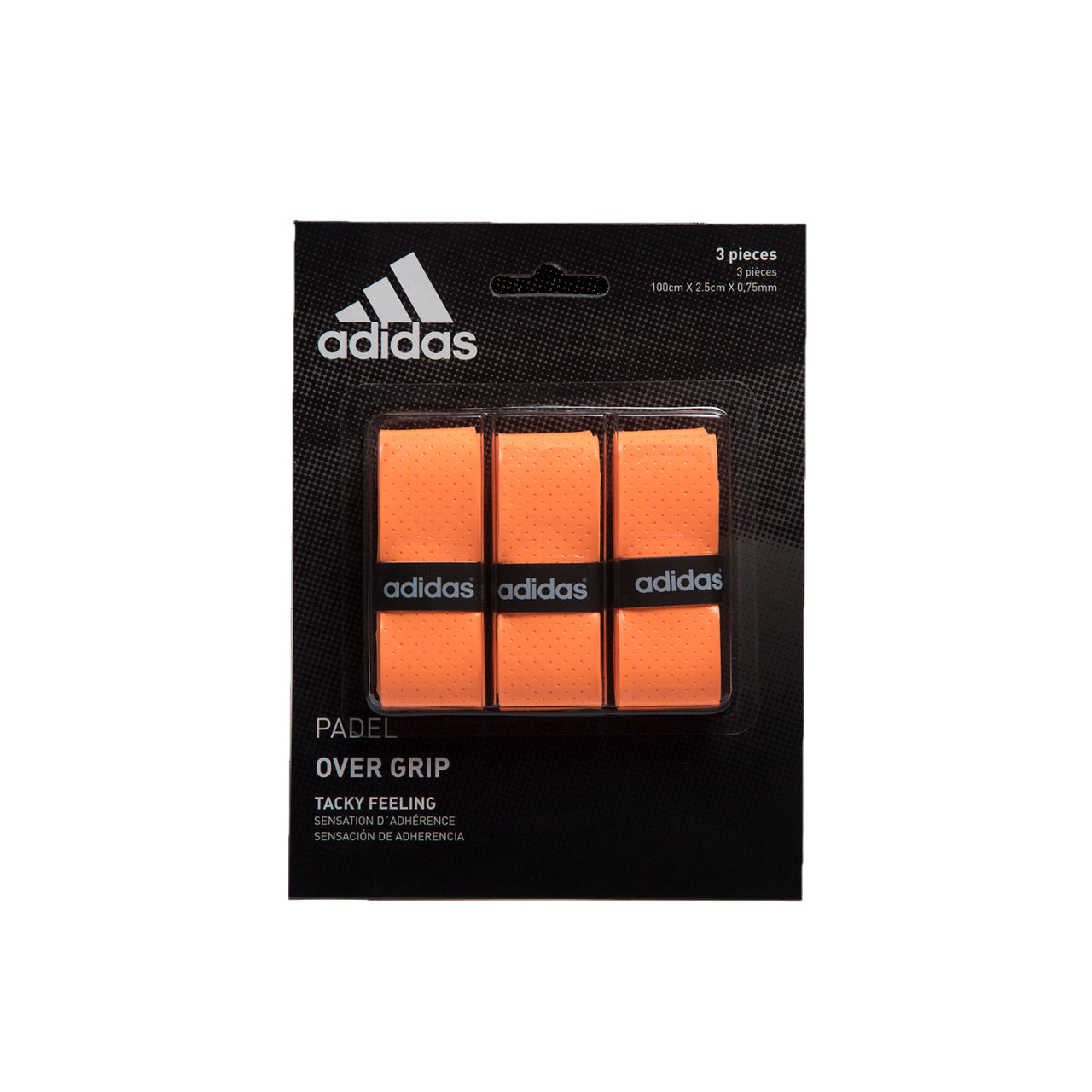 Adidas Padel Racket Overgrips - Colours-Orange