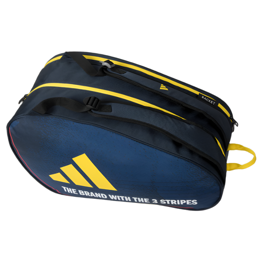 Adidas Control 3.4 Racket Bag - Blue - Straps