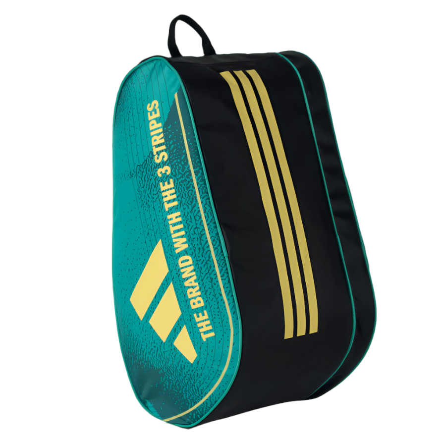 Adidas Control 3.4 Racket Bag - Green - Back