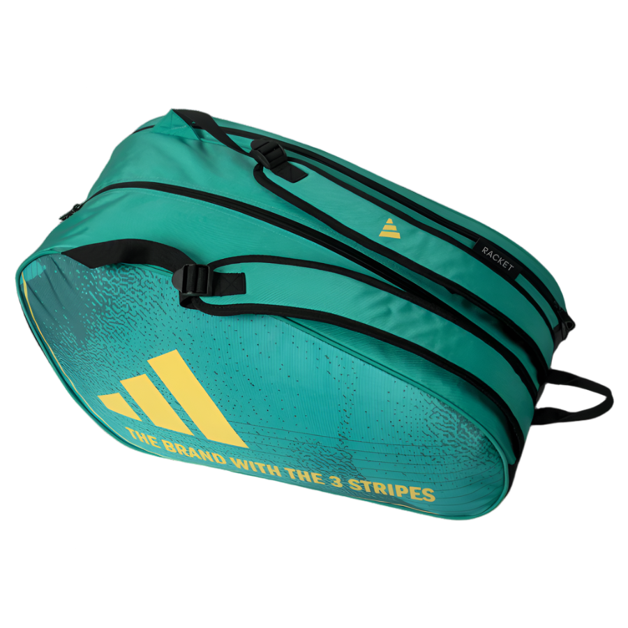 Adidas Control 3.4 Racket Bag - Green - Straps