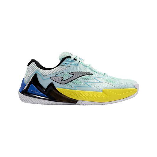 Joma Open Men 2605 Padel Shoes - Turquoise - Lateral side profile hero