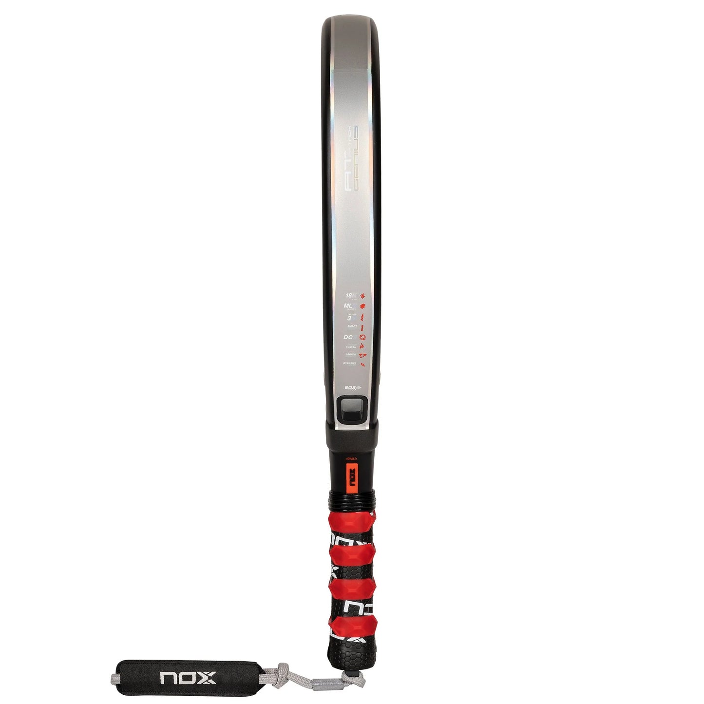 NOX AT10 Genius Attack 18K Padel Racket - Custom Grip - Frame