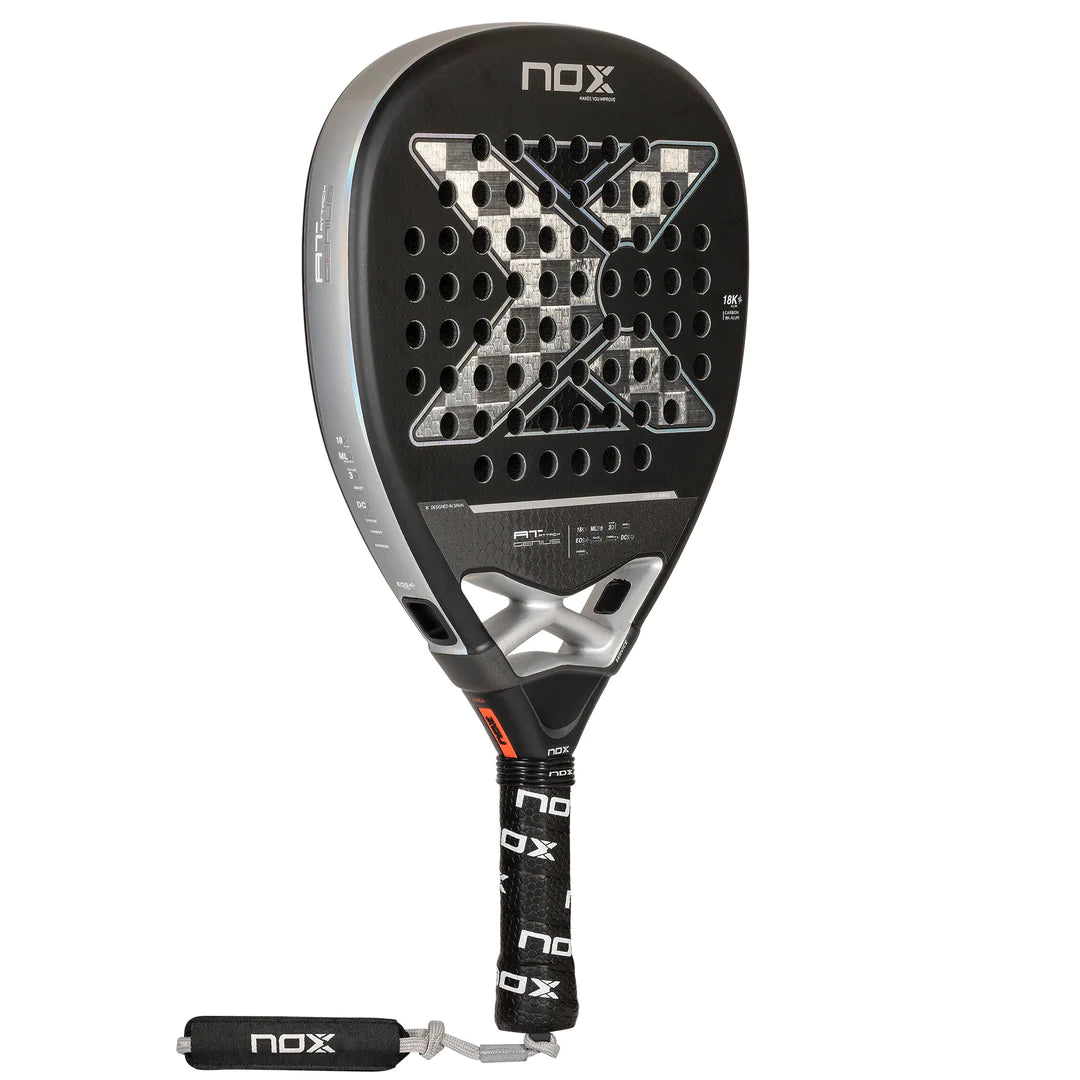 NOX AT10 Genius Attack 18K Padel Racket-Right