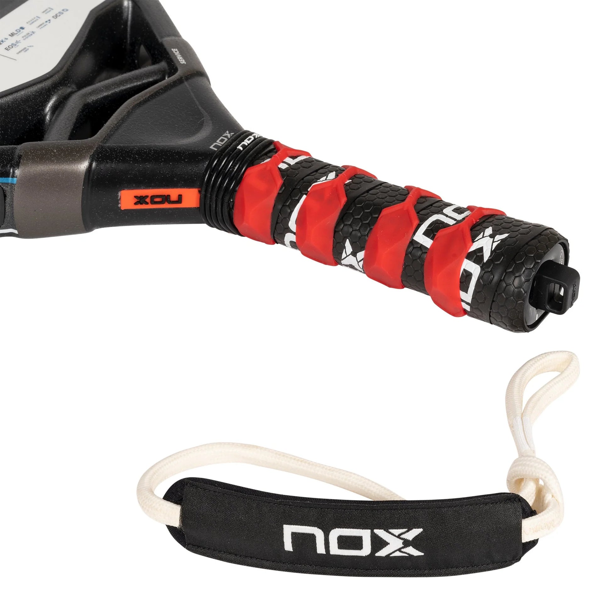 NOX AT10 Genius 12K Padel Racket - Custom Grip - Strap