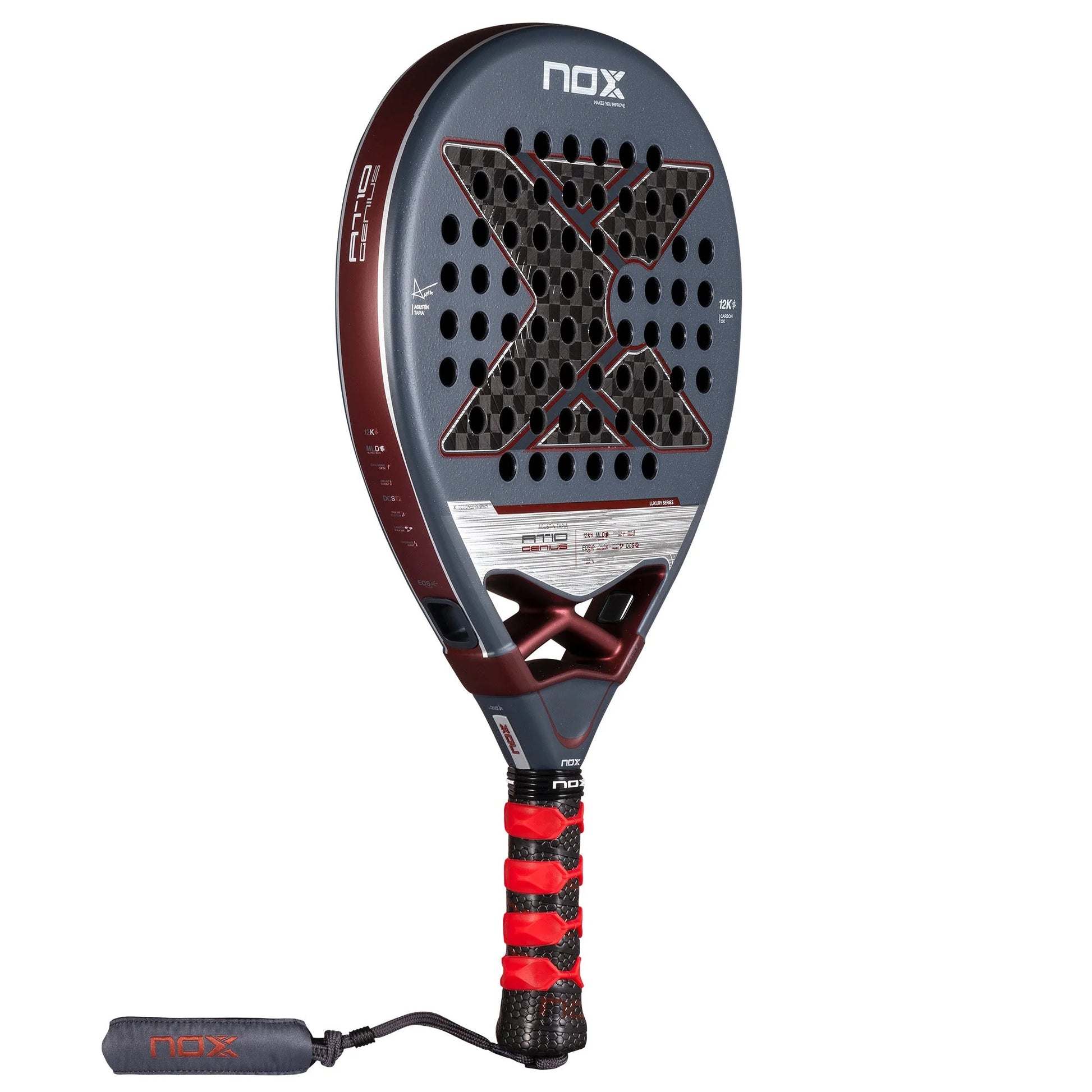 NOX AT10 Luxury Genius 12K Padel Racket - Right