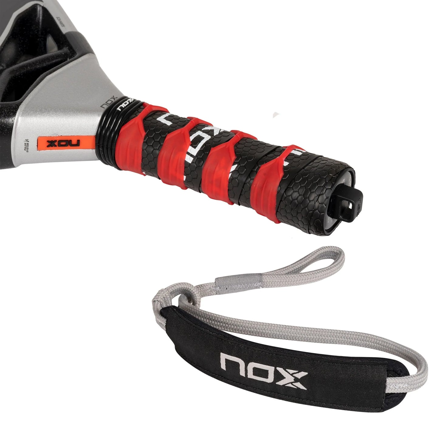 NOX AT10 Genius 18K Padel Racket-Custom Grip - Strap