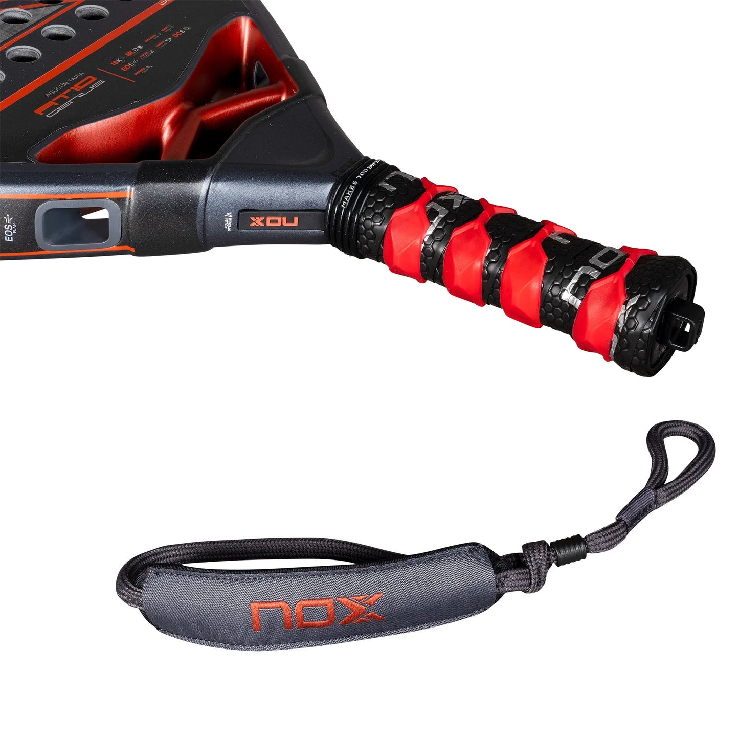 NOX AT10 Genius 18K Alum Padel Racket - Handle