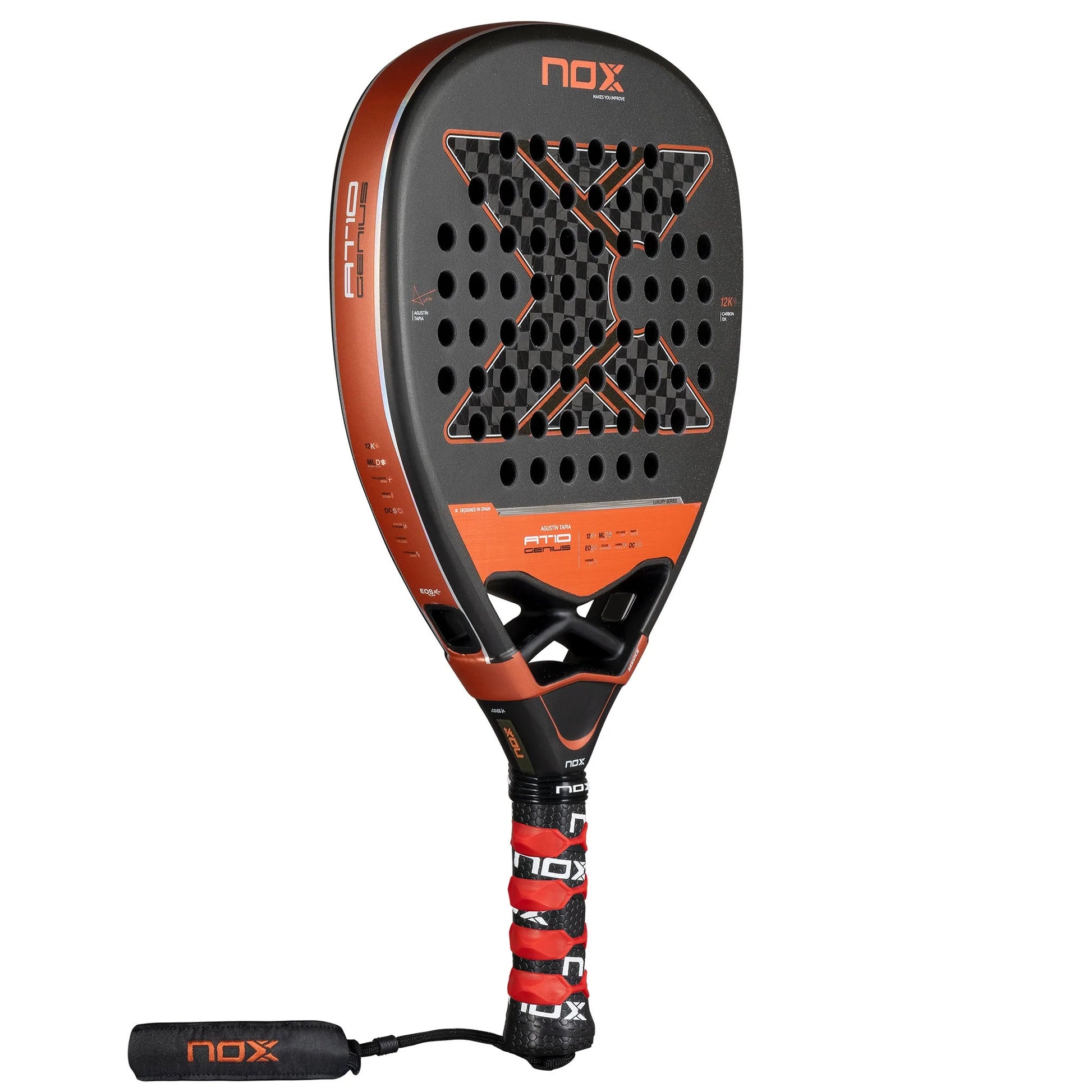 NOX AT10 Genius Attack 12K Padel Racket - Right