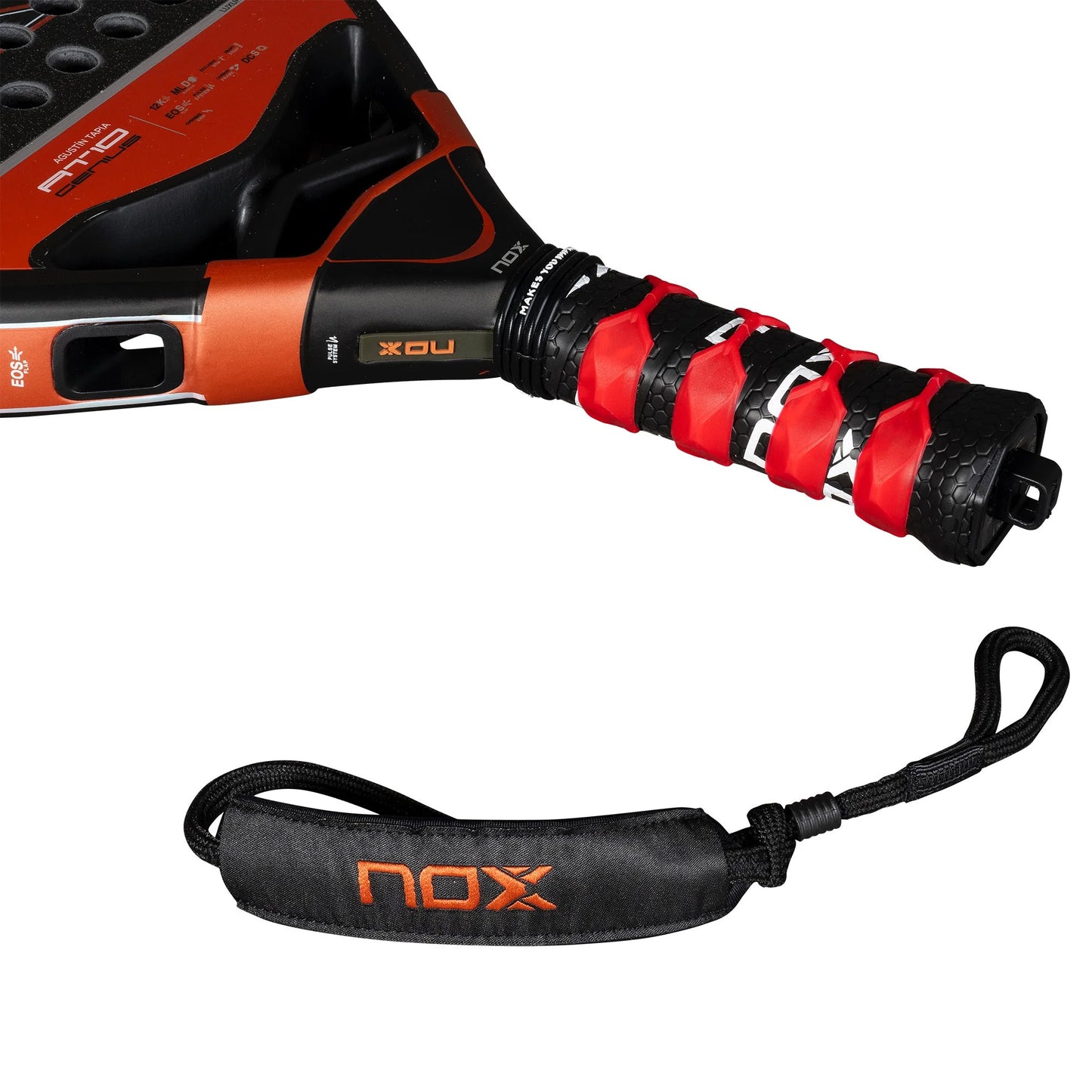 NOX AT10 Genius Attack 12K Padel Racket - Handle