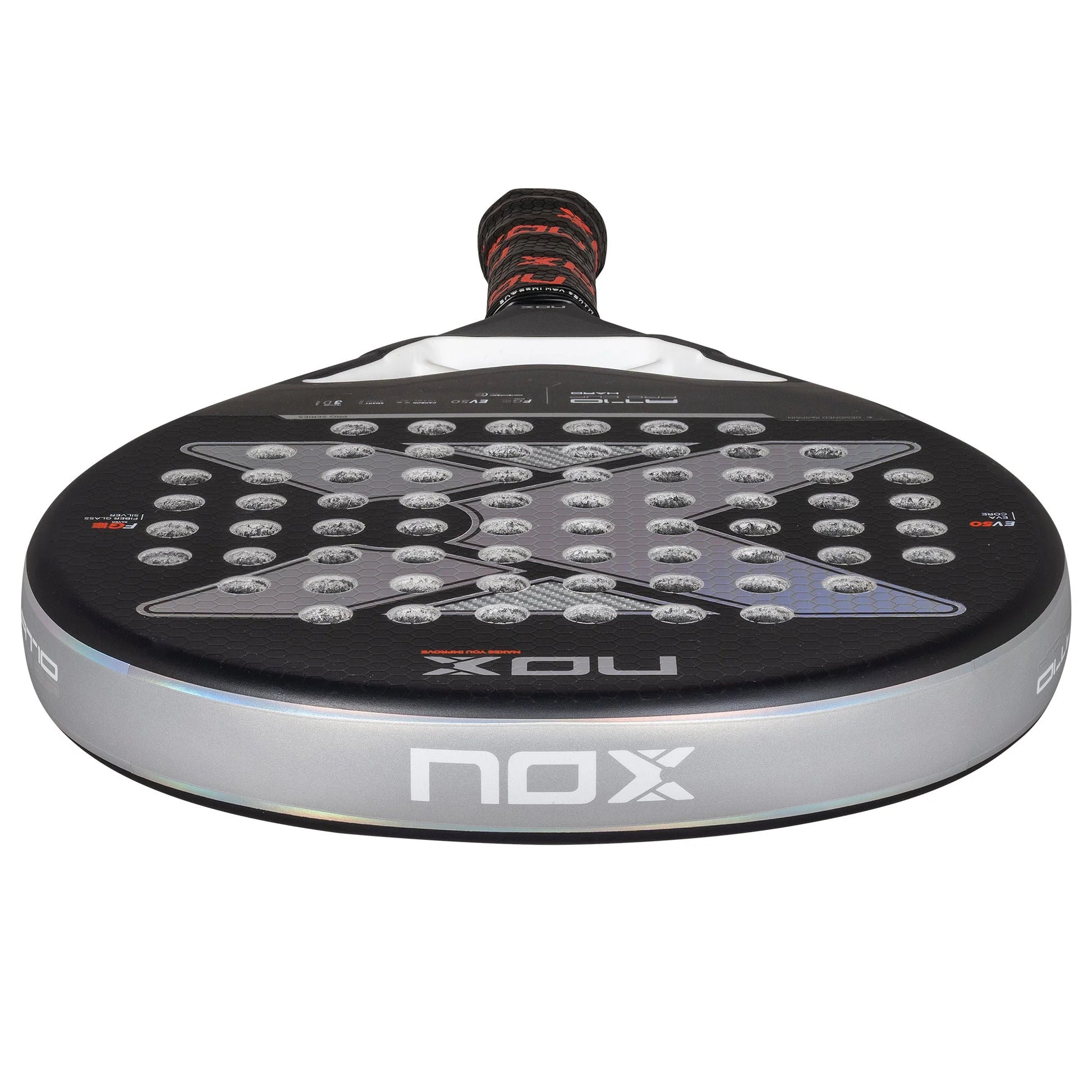 NOX AT10 Pro Cup Hard Padel Racket - Top