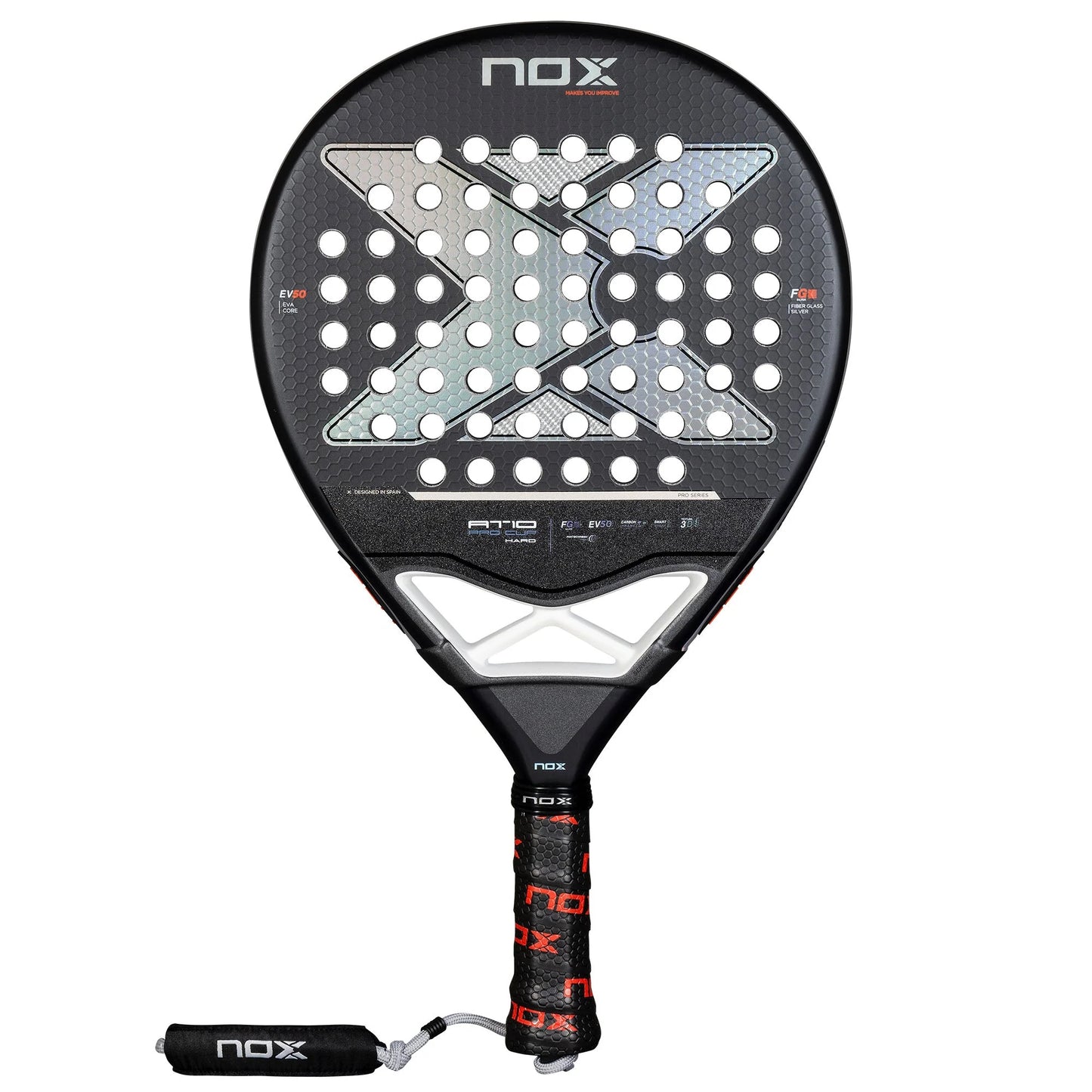 NOX AT10 Pro Cup Hard Padel Racket - Cover