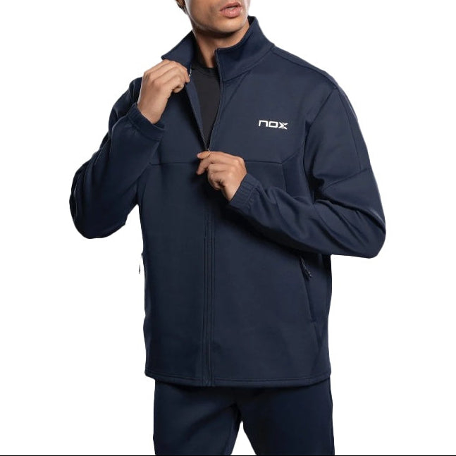 NOX Team Jacket Navy Blue - Detail