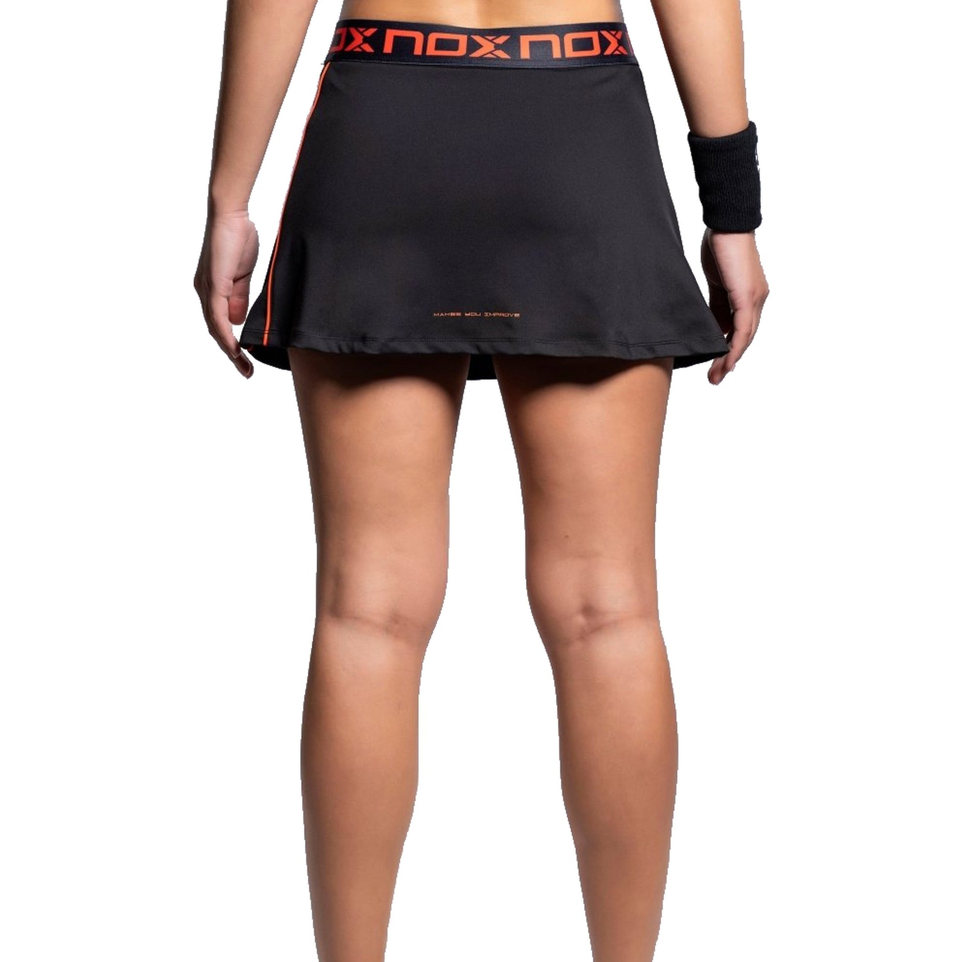 NOX Team Skirt Women - Black - Model Back