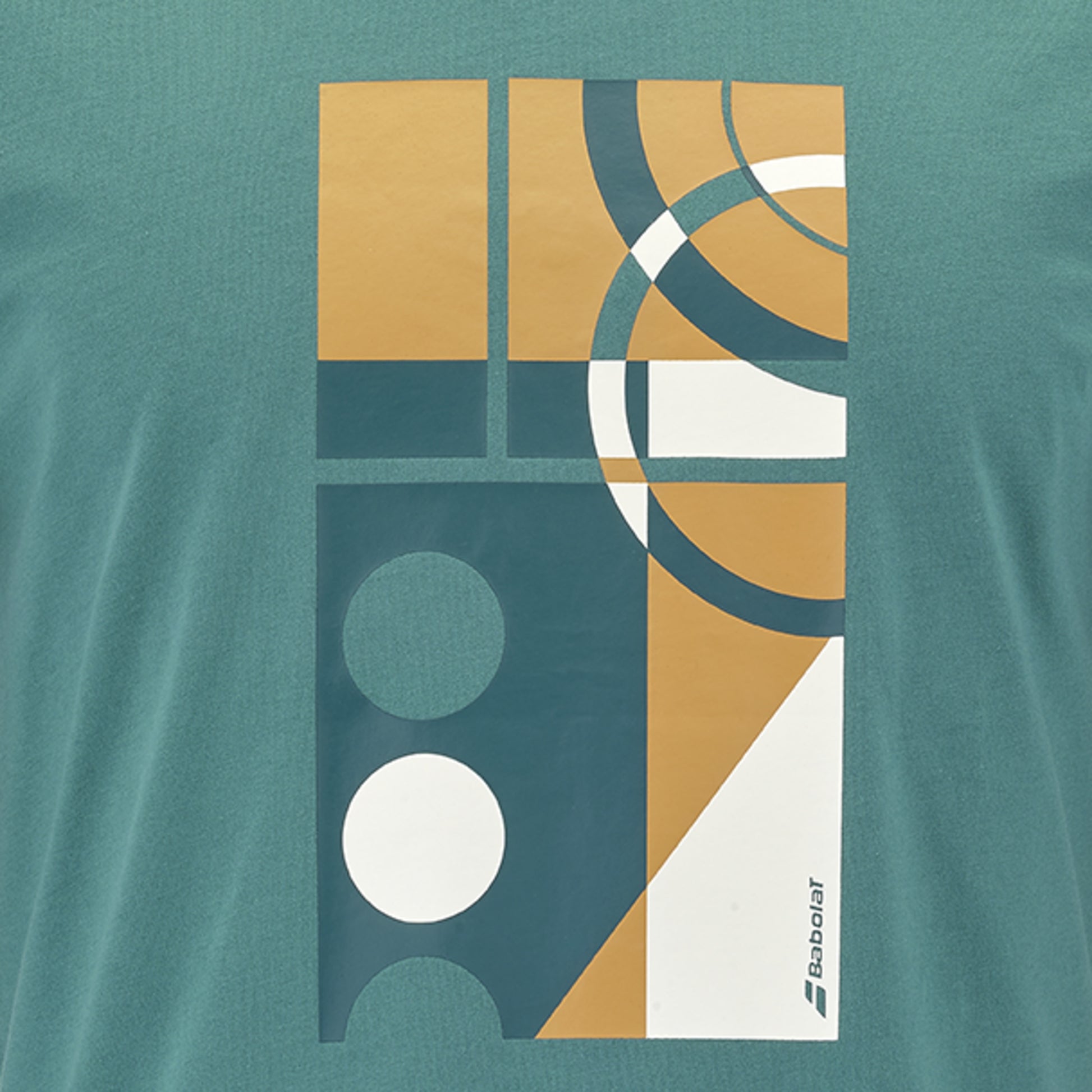 Babolat Exercise Tee Deep Green - Detail