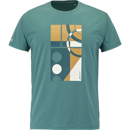Babolat Exercise Tee Deep Green - Front