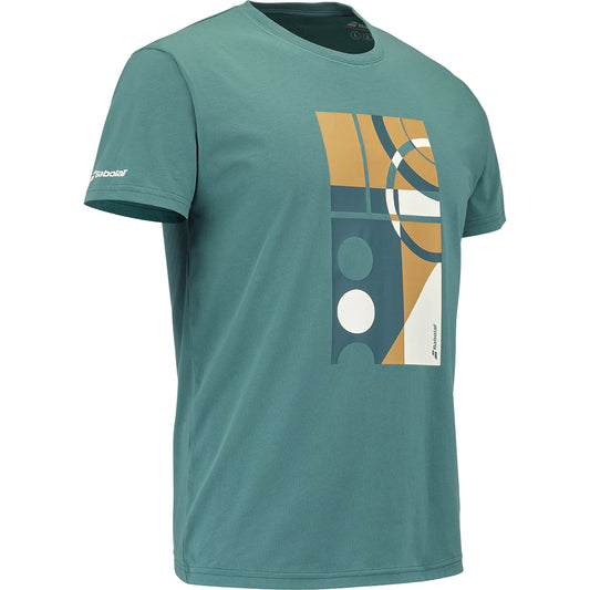 Babolat Exercise Tee Deep Green - Side