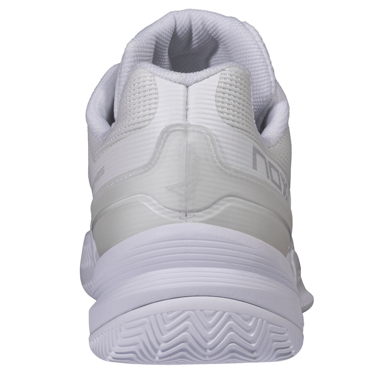 NOX AT10 Pro White/Grey Padel Shoes - Top