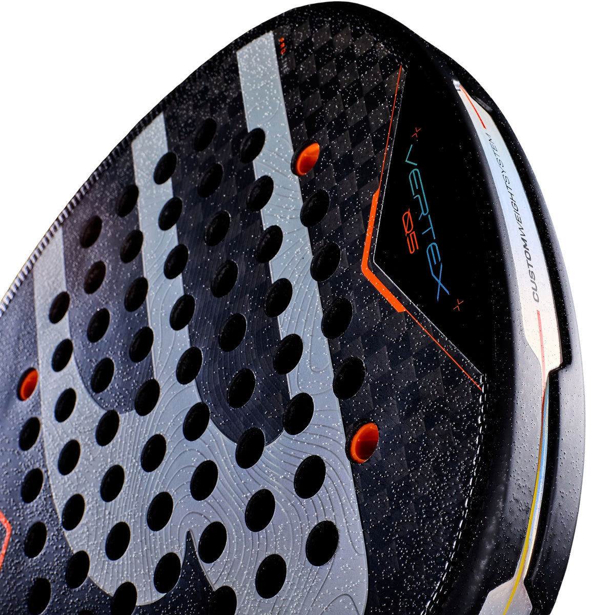 Bullpadel Vertex 05 2027 Padel Racket - face and texture close-up