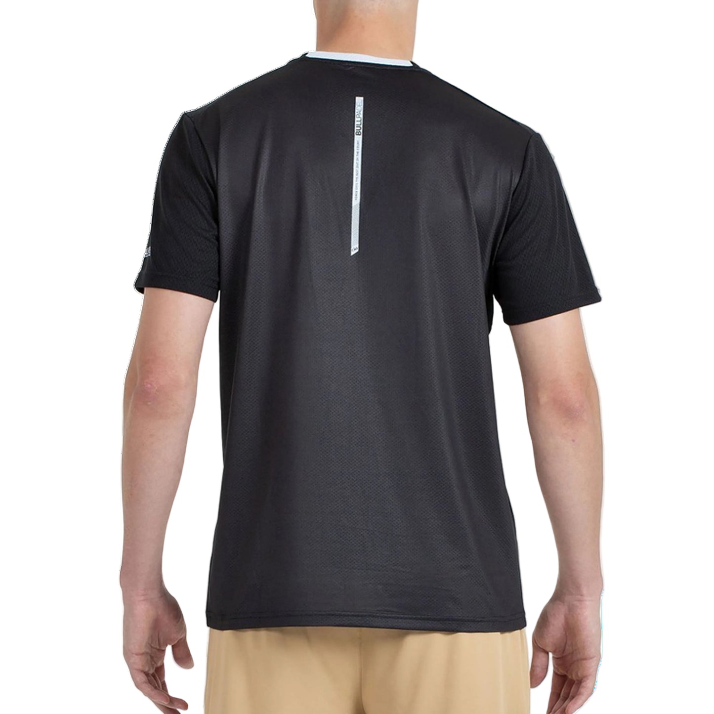 Bullpadel Castil Padel T-Shirt Men - Black - Detail 2