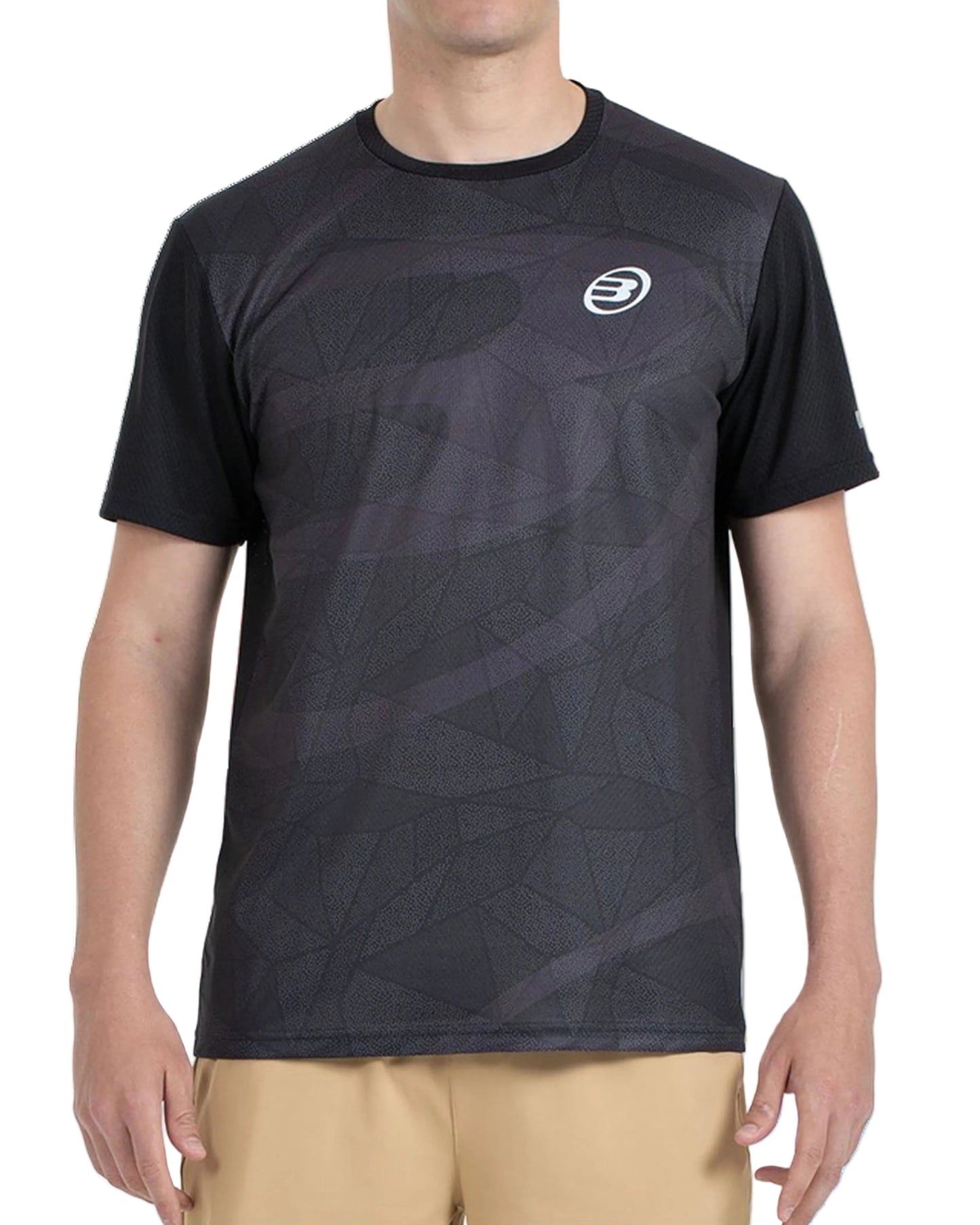 Bullpadel Castil Padel T-Shirt Men - Black - Front