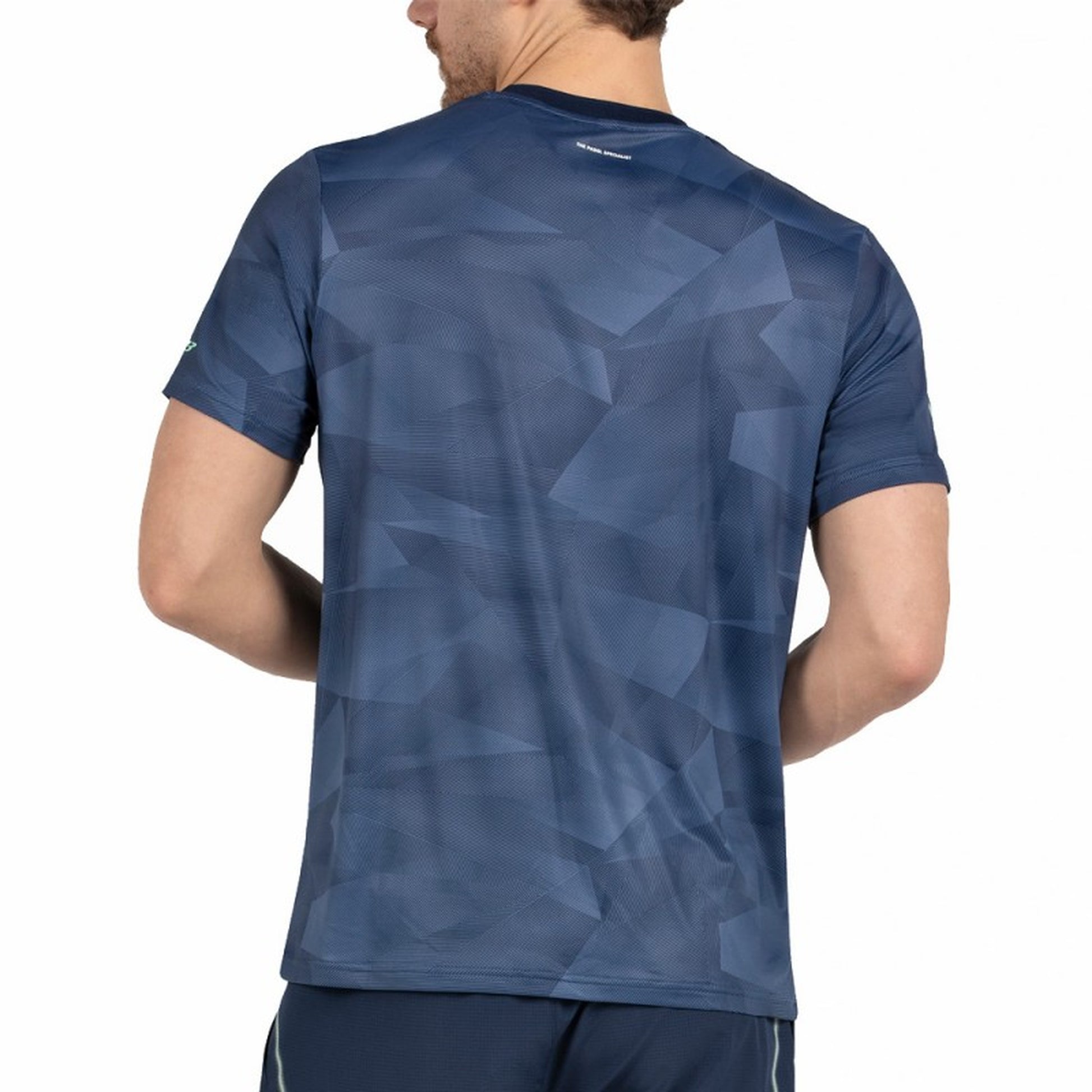 Bullpadel Manin Padel T-Shirt Men - Deep Ocean Blue - Back