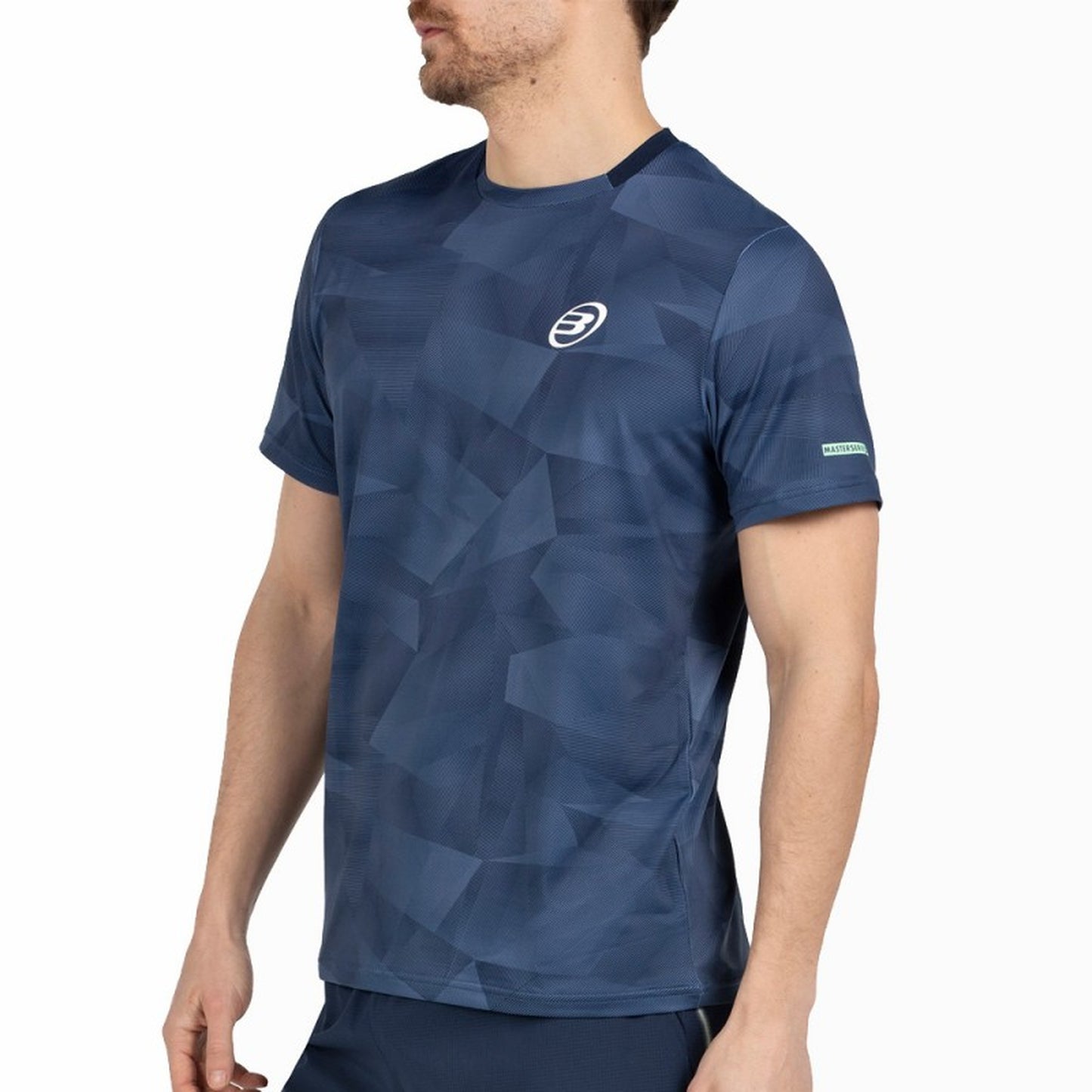 Bullpadel Manin Padel T-Shirt Men - Deep Ocean Blue - Detail
